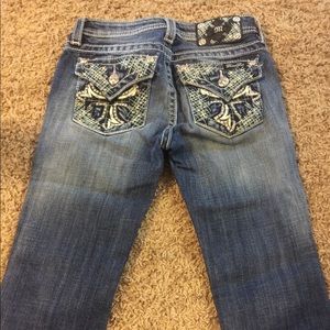 Girls miss me capris